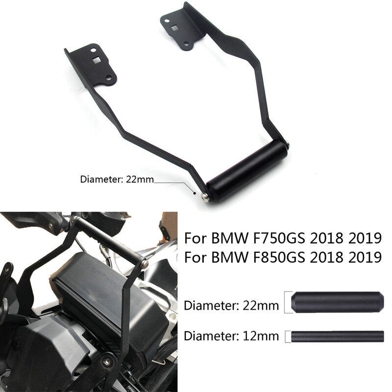Soporte de placa GPS para teléfono móvil, accesorio para BMW F750GS, F850GS, 2018, 2019, 2020, F750GS, F850GS, f 750 gs, f850gs, 2018
