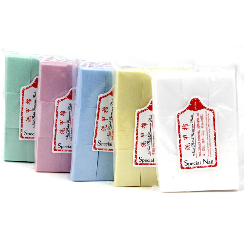 Lint-Free Wipes Napkins Remover Cotton Wipes Pads Without Fiber Manicure Art Cleaning Manicure Pedicure Gel Tools Cellulose Wipe