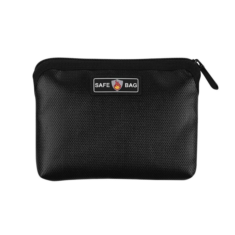 Fireproof Waterproof Document Bags Liquid Silicone Material Heat Insulation Fire and Water Resistant Safe Bag Zipper