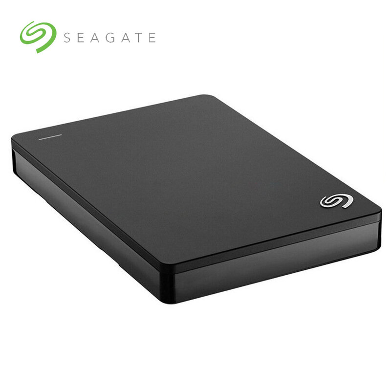 Seagate Hard Disk eksternal, penyimpanan eksternal portabel 1TB 2TB Backup Plus ramping USB 3.0 HDD 2.5"