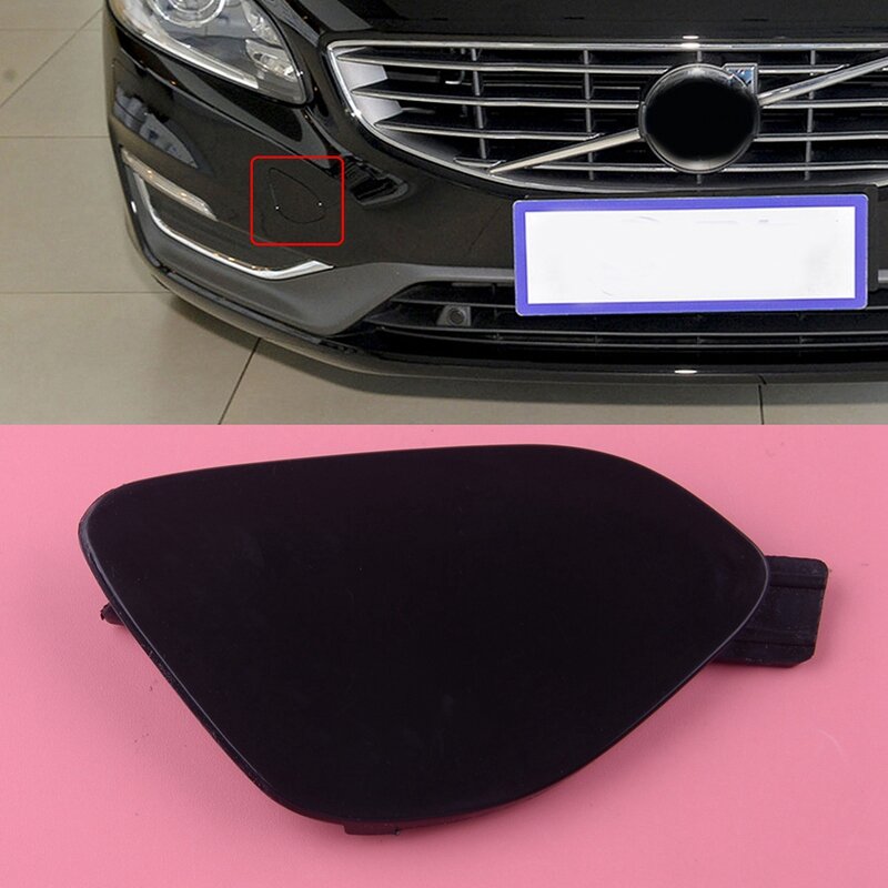 Front Bumper Tow Hook Eye Cover Cap for Volvo XC60 2014-2017 31323767 39821562