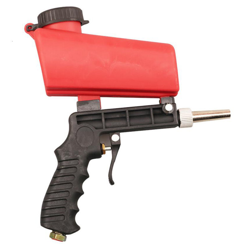 Pistolet de Sablage Portable à Gravité, Petite Machine Pneumatique Réglable, 90psi