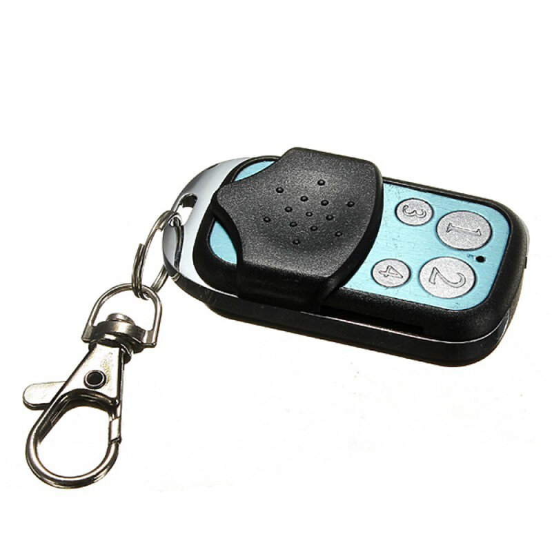 For 4335E 4330E Compatible Garage Door Opener 433MHz Remote Rolling Code Metal and PVC Materials Remotes