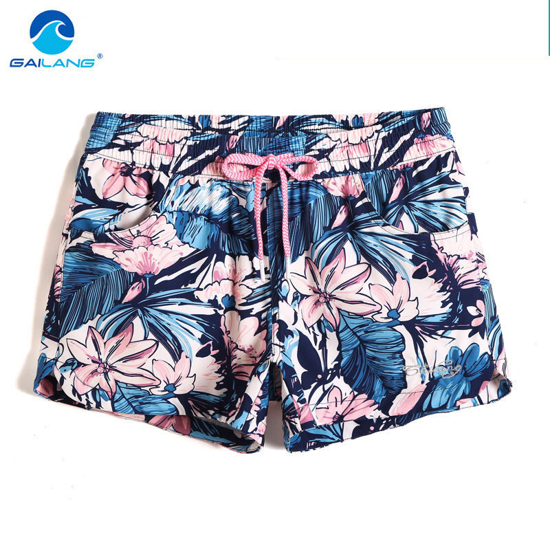 Gailang Brand Women's Surfing Swimsuits Swimming Boxer Trunks Boardshorts Swimwear Briefs Quick Drying Bermuda Plus Size Bottoms