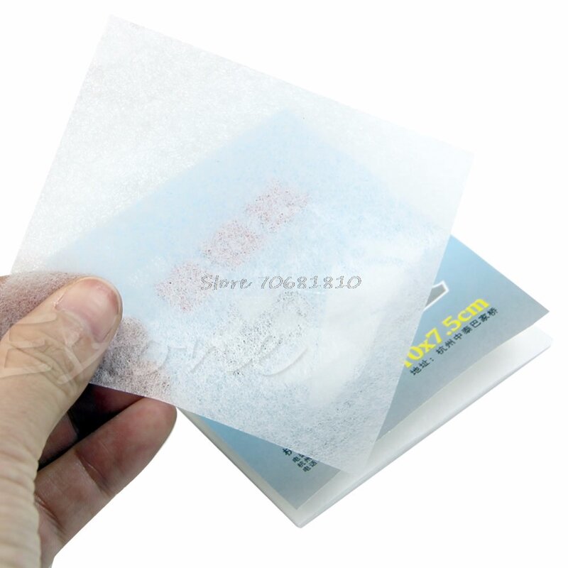 50 blätter Weiche Kamera Objektiv Optik Tissue Reinigung Sauber Papier Tücher Booklet