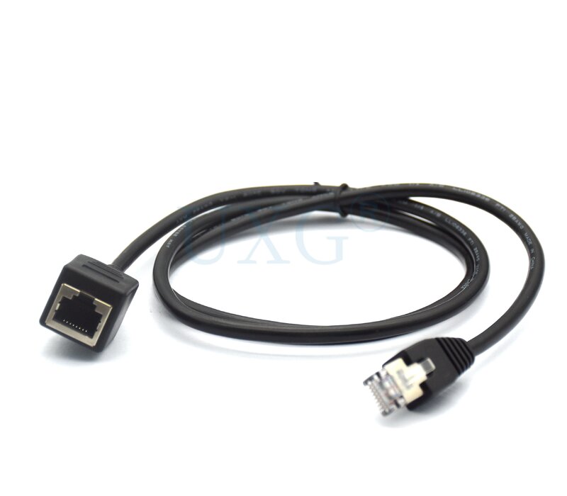 Câble d'extension Ethernet Cat5 Cat6 mâle vers femelle, adaptateur réseau Lan RJ45 pour PC et ordinateur portable, 30cm, 60cm, 1m