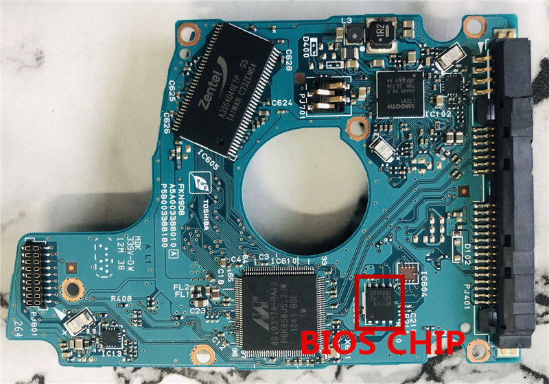 Toshiba – circuit imprimé MQ pour disque dur série de 2.5 pouces, numéro G3388A