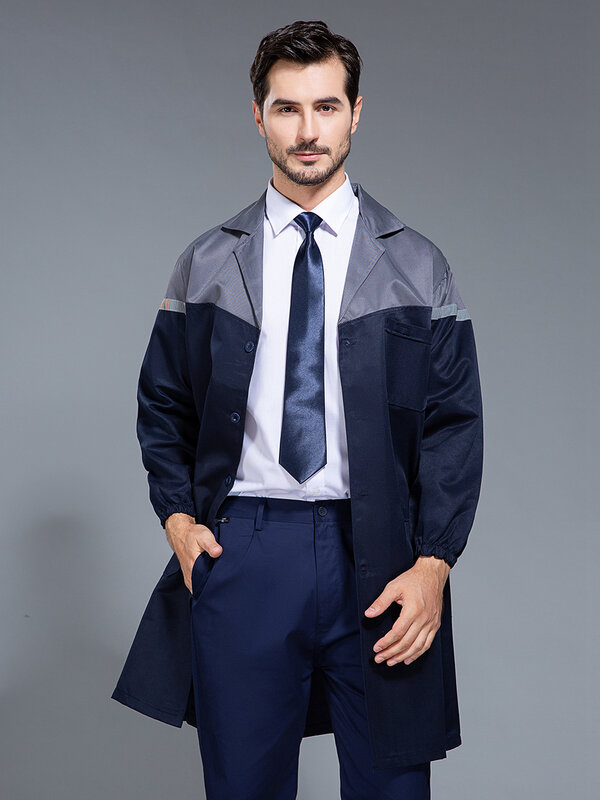 Work clothes 2022 new tooling coat extended handling clothes car repair work clothes men and women can wear antifouling clothes