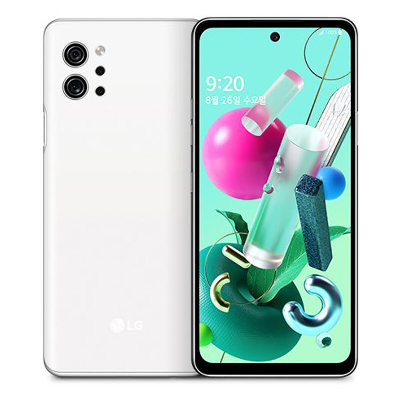 LG-teléfono inteligente Q92 LMQ920N 5G, móvil Original de 6,67 pulgadas, 6GB + 128GB, 48MP + 8MP + 5MP + + 32 2MP, con huella dactilar, Snapdragon 765G-5G OctaCore