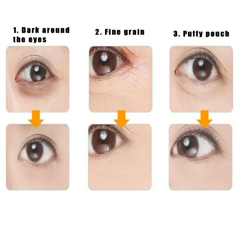 10 Pcs Kristall Kollagen Gold Augen Maske Augenringe Akne Schönheit Patches Für Auge Hautpflege Koreanische Kosmetik