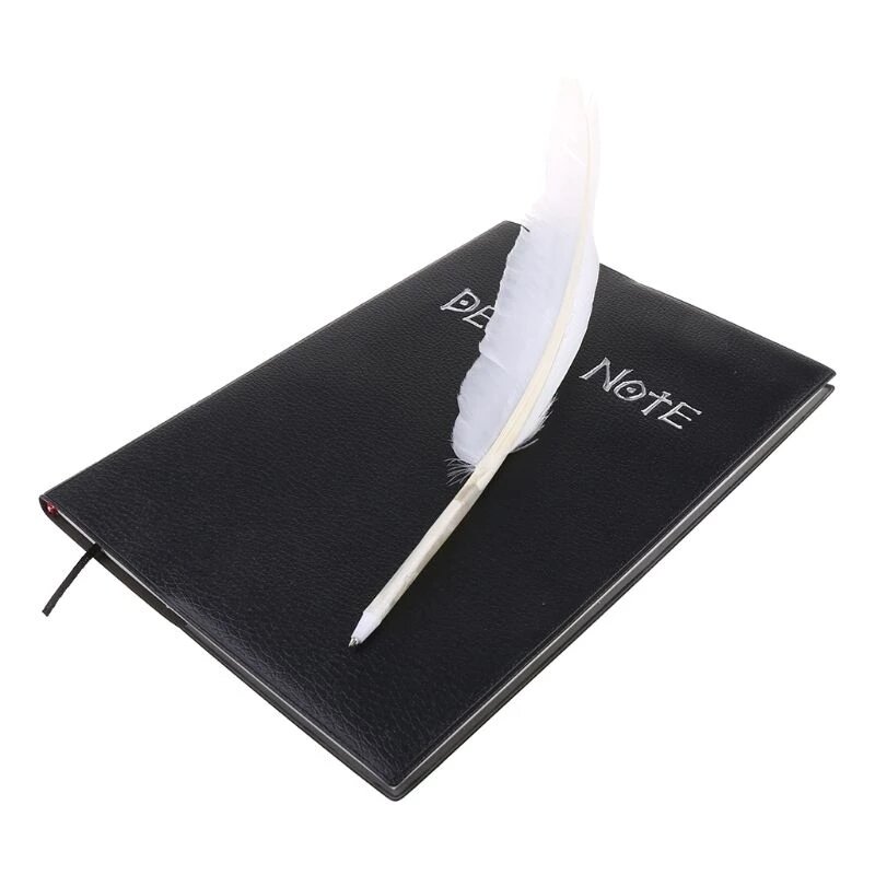 Cuaderno coleccionable Death Note, diario de escritura con temática de Anime grande, escuela, nuevo