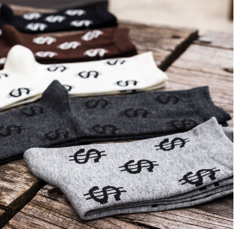 Criativo de alta qualidade harajuku moda masculina rua hip hop algodão unisex feliz meias engraçado skate chama meias