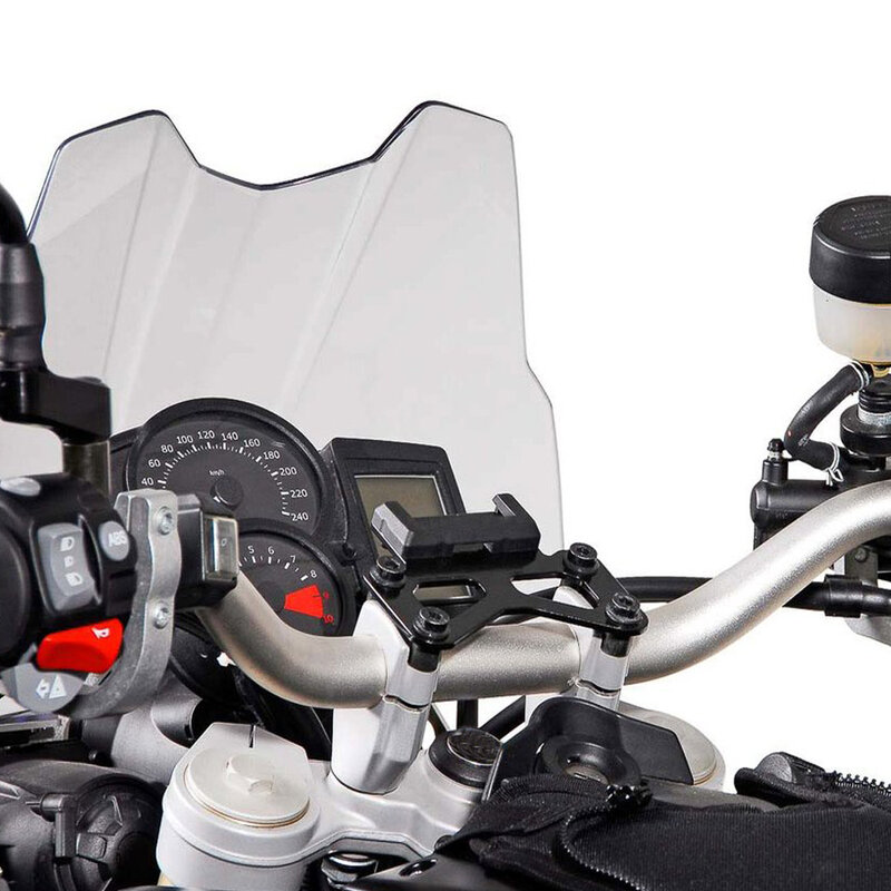 ل 690 Duke 2011-2021 دراجة نارية الملاحة قوس هاتف به خاصية التتبع عن طريق الـ GPS المحمول لوحة قوس دعم حامل هاتف 690 Duke