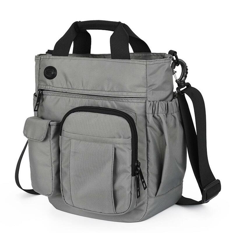 Borsa a tracolla da uomo d'affari di moda britannica borsa a tracolla Multi tasca con cerniera borsa a tracolla da lavoro borsa a tracolla borsa a tracolla per Laptop