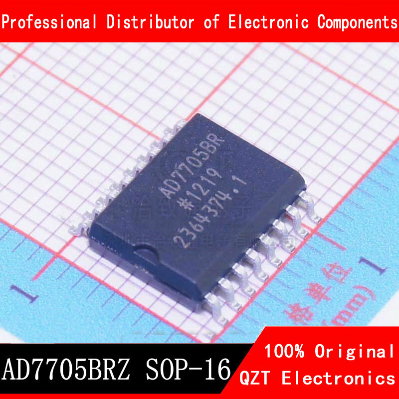 5 шт. новый оригинальный AD7705BRZ SOP-16 AD7705 SOP16 аналогово-цифровой преобразователь чип