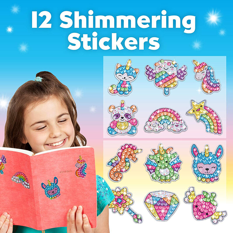 Big Gem Diamond Painting Kit Create Your Own Sweets Diamond Art Stickers 5D Diamond Painting by Number for Kids and Beginner