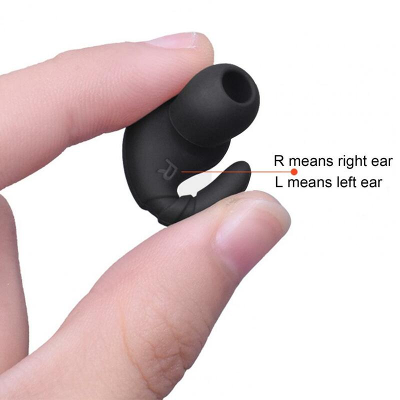 Capa de silicone para fone de ouvido, 2 peças, substituição de gancho para fone de ouvido jbl