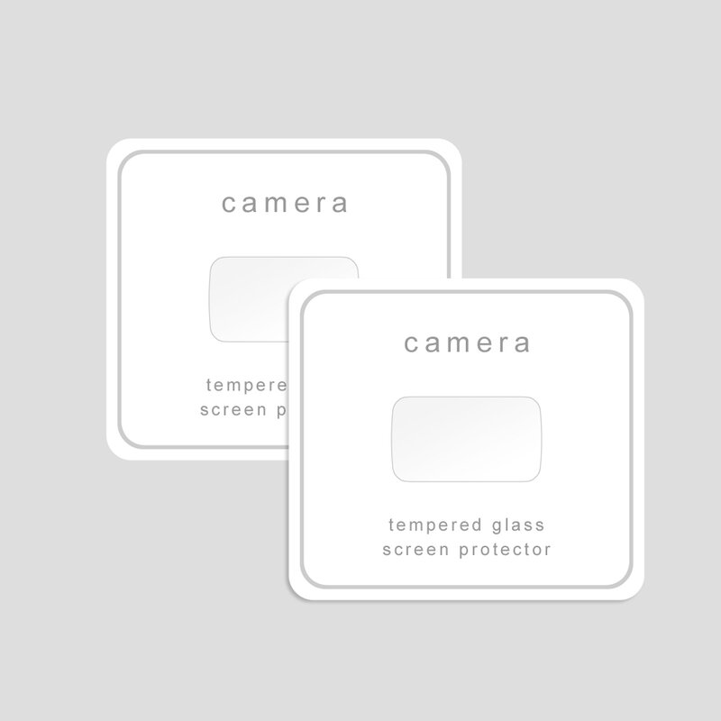 2 conjuntos de filme protetor da lente da câmera hd, película de vidro temperado protetora de lente para dji mavic mini 2 se/dji mavic mini drone, acessórios