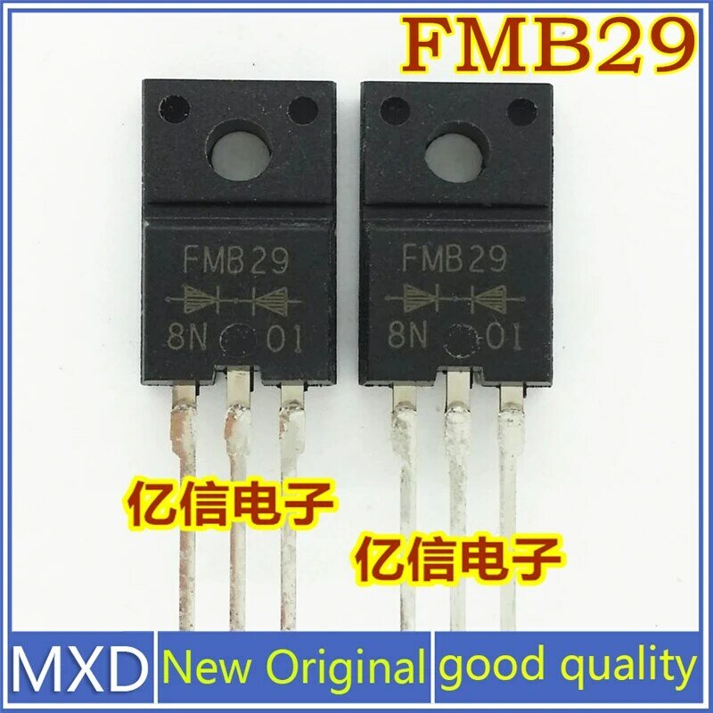 5 pz/lotto nuovo originale FMB29L Schottky diodo FMB-29L 90V10A TO220F-3 di buona qualità