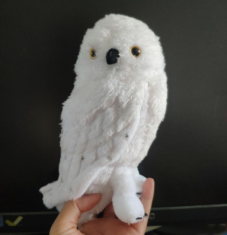18cm Hedwig gufo farcito peluche animale giocattolo gufo nevoso per regali per bambini adulti