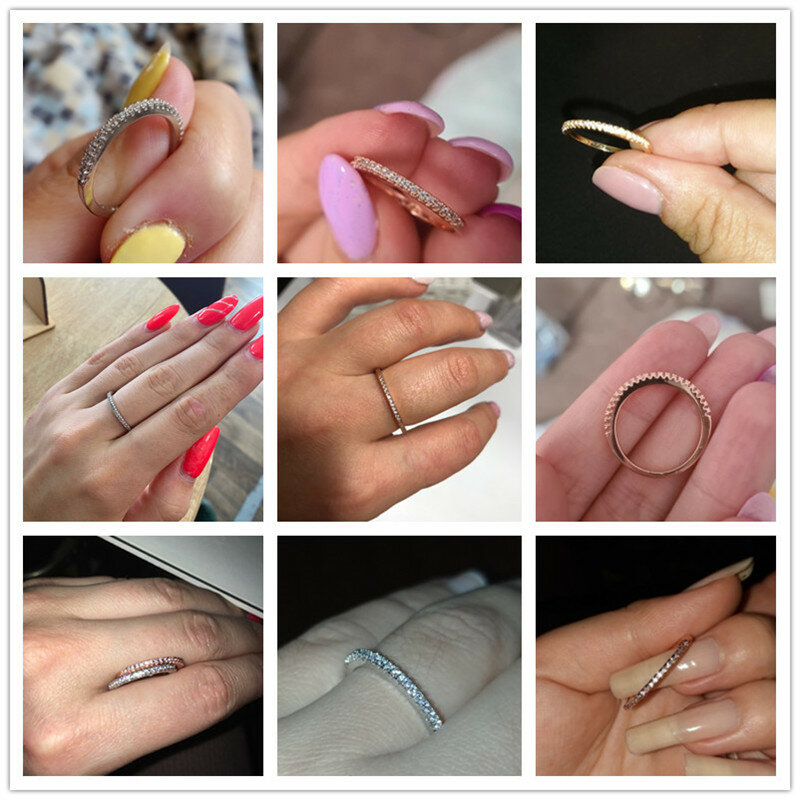 Huitan новые искусственные кольца для женщин, свадебное кольцо с блестящим кубическим цирконием, высокое качество, универсальное женское кольцо на палец, ювелирные изделия