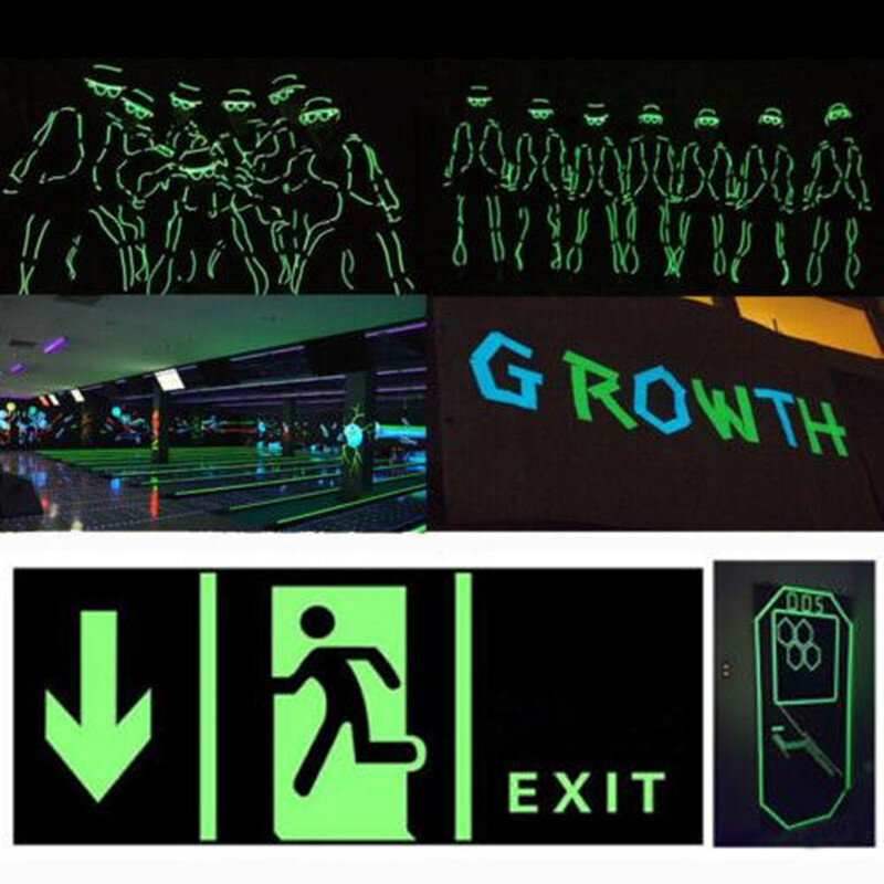 Luminous Tape 12 15 20 25MM 3M Self-adhesive Tape Night Vision Glow In Dark Safety Warning Security Stage Home Decoration Tapes