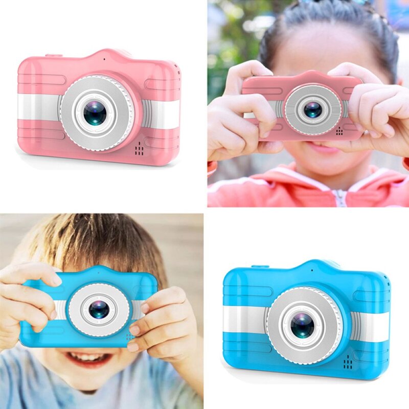 Mini câmera digital x600, câmera de vídeo digital para crianças com tela hd 1080p, brinquedo infantil