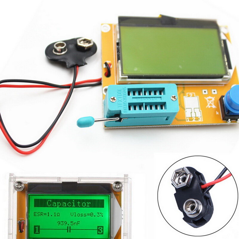 Testeur de Transistor numérique, Diode numérique, MOS/PNP/NPN LCR LCR-T4, écran LCD, ESR 328, 12864