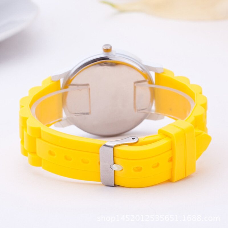 Cute Cartoon dzieci Kid Wrist Watch okrągła tarcza silikonowy pasek cyfrowy zegarek moda wskaźnik kwarcowy chłopiec dziewczyna zegarek studencki