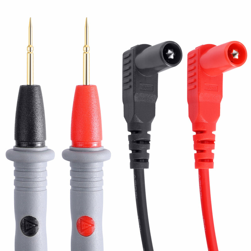 1 Pair Multimeter Test Leads Diy Electronic Test Leads Pin Universal Needle Tip Meter Multi Meter Tester Probe 10A Without Clip