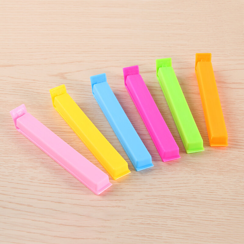 Portable New Kitchen Storage Food Snack Seal Sealing Bag Clips Sealer Clamp Plastic Tool Kitchen Accessories