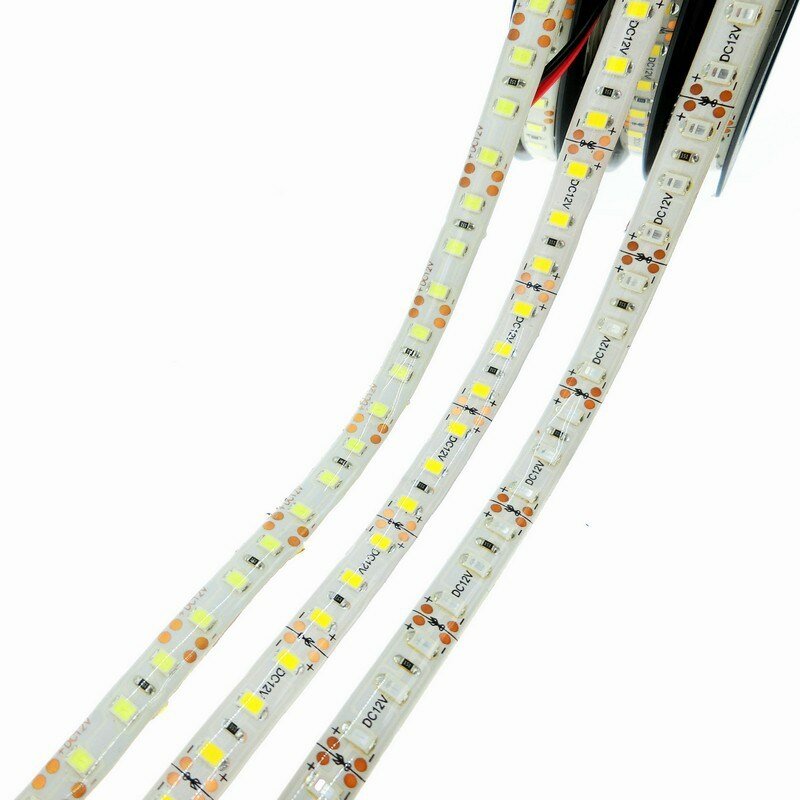 Tira de luces Led Flexible para decoración del hogar, cinta de luces RGB de 12V CC, 2835, 5050, 5M, 10M, 60Led/M, para armario, fiesta