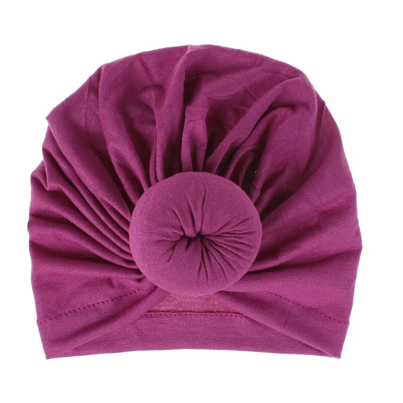 AWAYTR Women Turban Bonnet Soild Color Cotton Top Knot Inner Hijab Caps African Headwrap Ladies Head Wraps India Hat Hijabs Cap