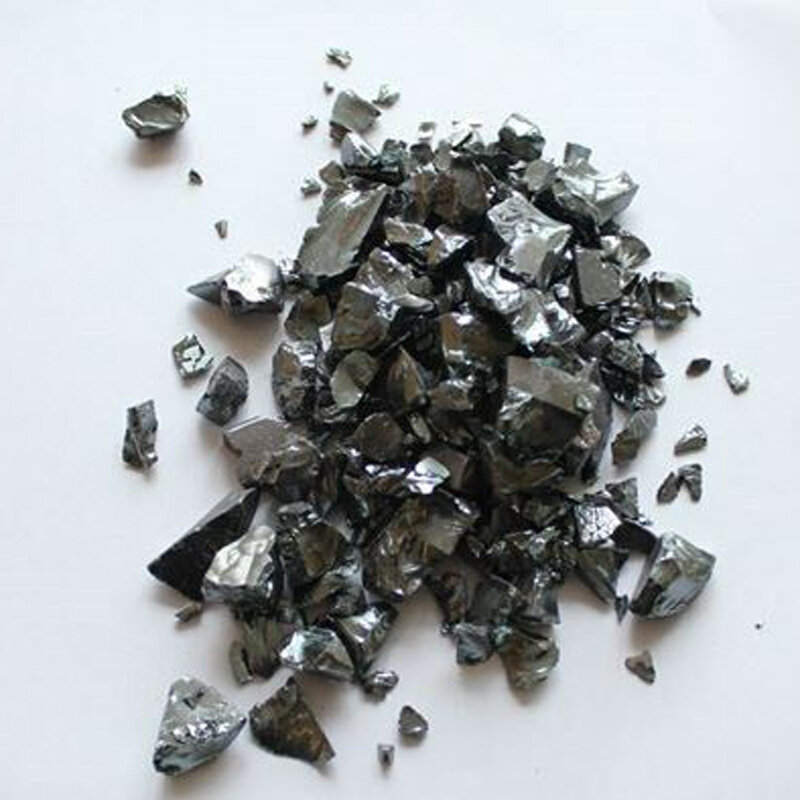 50 г (1,75 унций) 99.999% чистый Селена металла с украшением в виде кристаллов