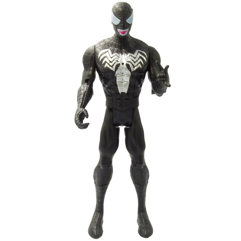 30cm Batman Superman Ironman Marvelous Avengers Venom Thor Hulk Wolverine Black Panther Spiderman Action Figure Doll Toys Kids