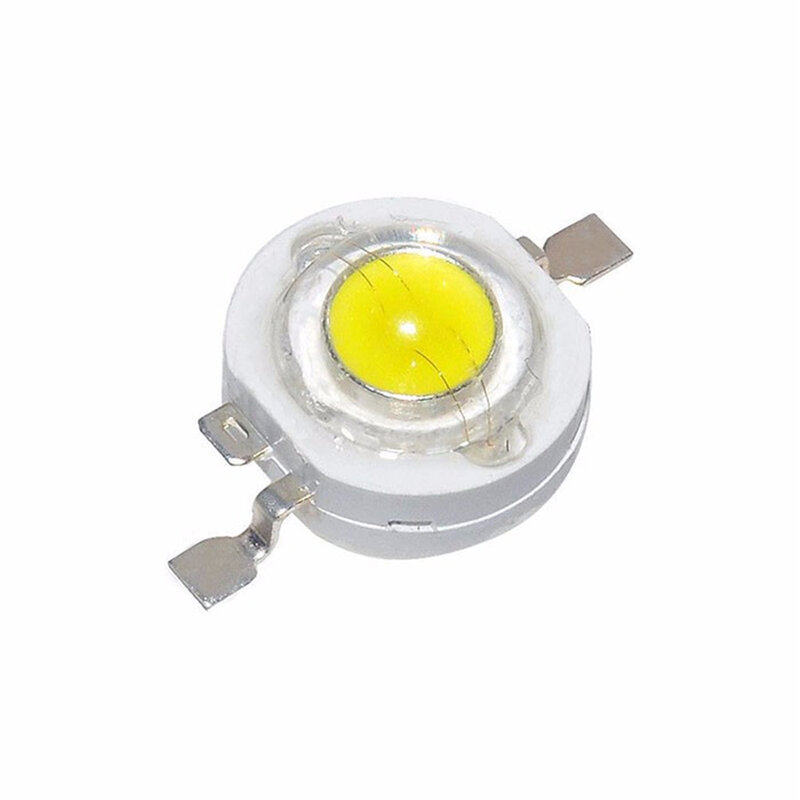 Source de lumière LED haute puissance, blanc froid, naturel, blanc chaud, RVB, rouge, vert, bleu, jaune, 1W, 3W, 10 pièces