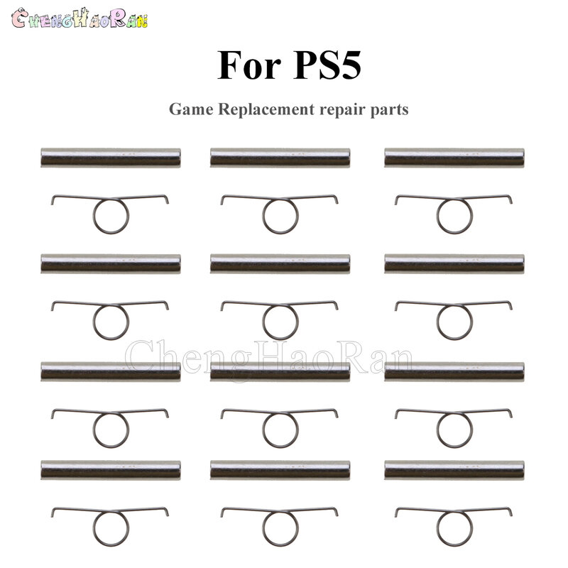1pc 1 zestaw obrotowy wał wiosna dla PlayStation 5 PS5 kontroler pręt ze stali nierdzewnej uchwyt wału Cylinder liniowe pręty osi