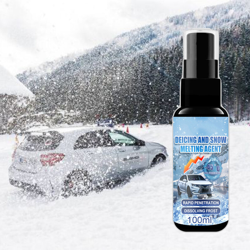 Spray per detergente per ghiaccio per parabrezza per vetri per auto