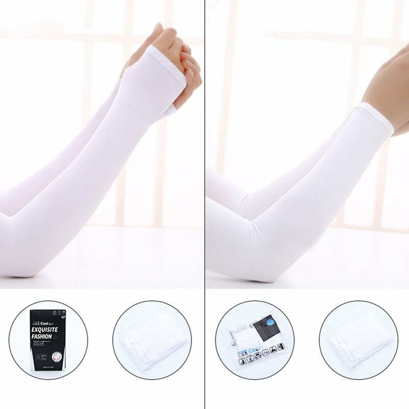 Sun Protection UV Cover Cycling Arm Cover Warmers for Women Arm Sleeves Summer Sun UV Protection Mens Sleeves Sport Gloves