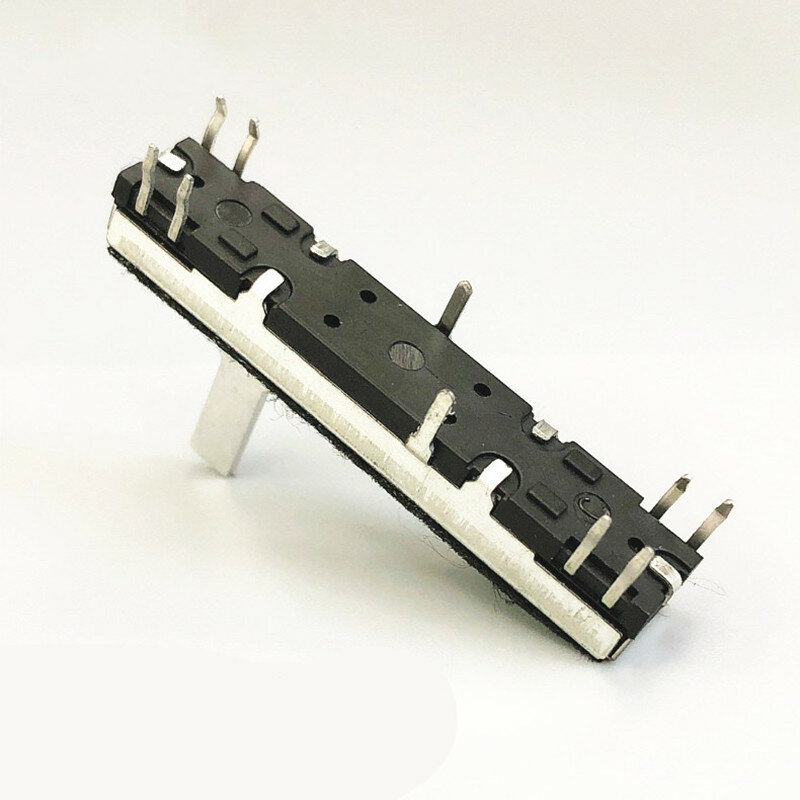 1 шт. электронный фейдер для клавиатуры 45 мм двухканальный B10K Регулировка громкости углеродная пленка контроль сопротивления скользящий потенциометр
