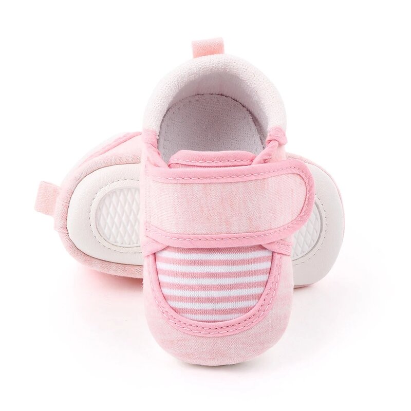 Zapatos informales a rayas para niños y niñas, zapatillas antideslizantes transpirables, suela suave para niños pequeños de 0 a 12 meses, 2020