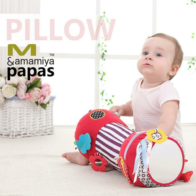 Baby Climbing Pillow Adults Can Be Used As A Car Neck Pillow Neonatal Practice Head-up Infant Exercise Roller Toy Soft Cushion