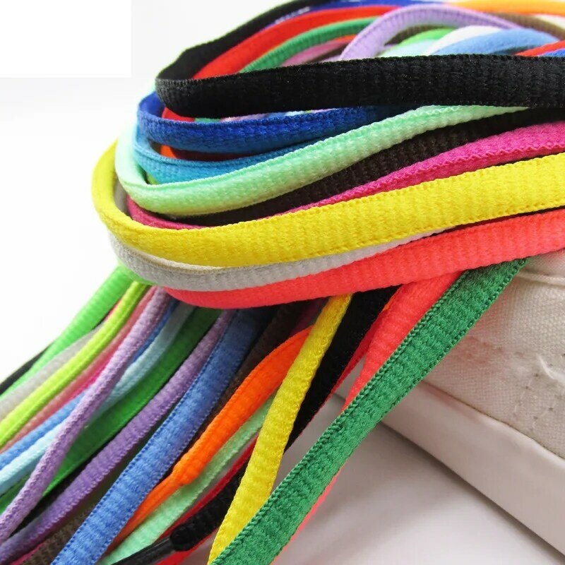 Модные женские полукруглые спортивные шнурки 24 цветов для спорта/бега, блестящие шнурки 100/120/140/160 см