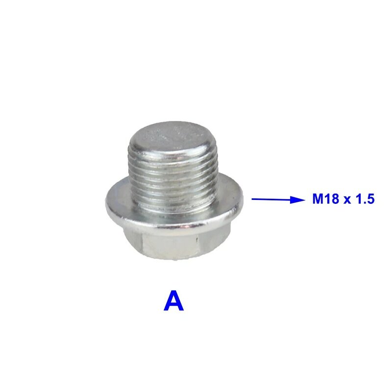 เซนเซอร์ออกซิเจนสแตนเลสเหล็ก Bung Plug NUT Stepped ติดตั้งหมวกชุดปลั๊กอ่อนนุชปลั๊ก Wideband อ่อนนุชข้อต่อเชื่อม Bungs M18X1.5
