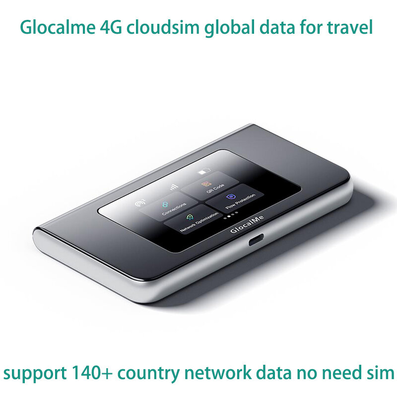 Glocalme мини турбо 4G Мобильный cloudsim 4g wifi роутер 150 Мбит/с LTE dongle Qualcomm модем suppot 140 + county Mifi для путешествий