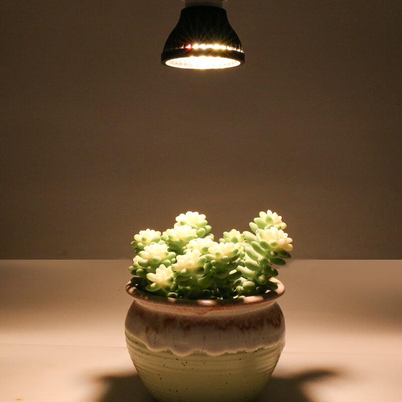 4 pz/lotto 56 Led coltiva la luce E27 lampada a spettro completo per la coltivazione idroponica fiori illuminazione per la crescita delle piante da interno