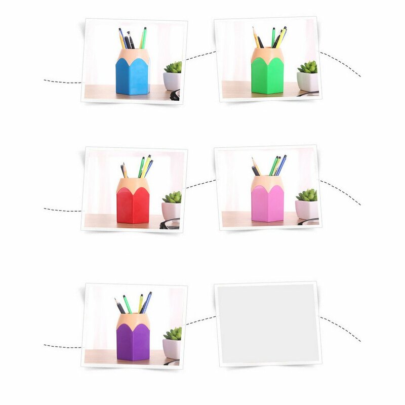 Wielofunkcyjny śliczny kaktus w kształcie pióro magnetyczne uchwyt naczynie na kredki biurko do pracy w domu pudełko na artykuły biurowe wazon różne style