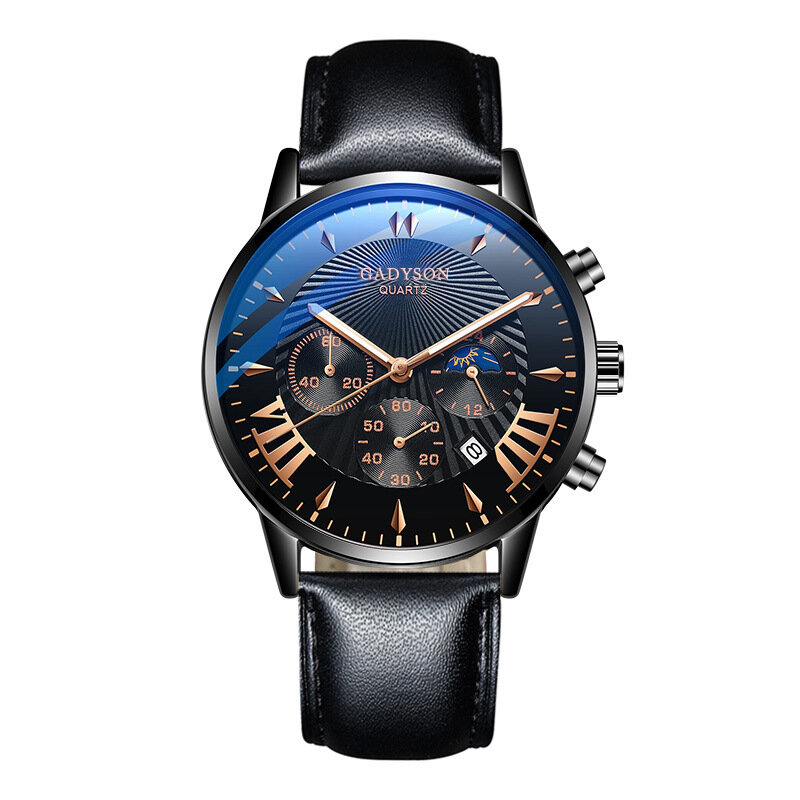 Relógio masculino roma simples, relógio com calendário de alta qualidade da moda popular, relógio com pulseira para homens, relógio estudante tendência coreana, novo, 2020