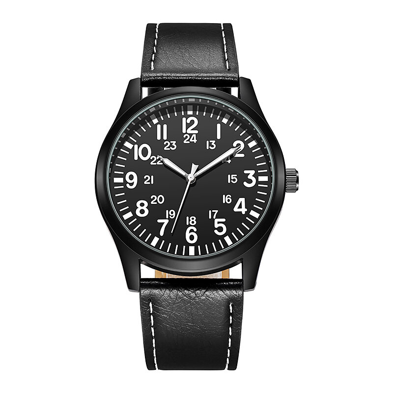 Field Watch 42mm Easy Reading Japanese Movement 24H Display