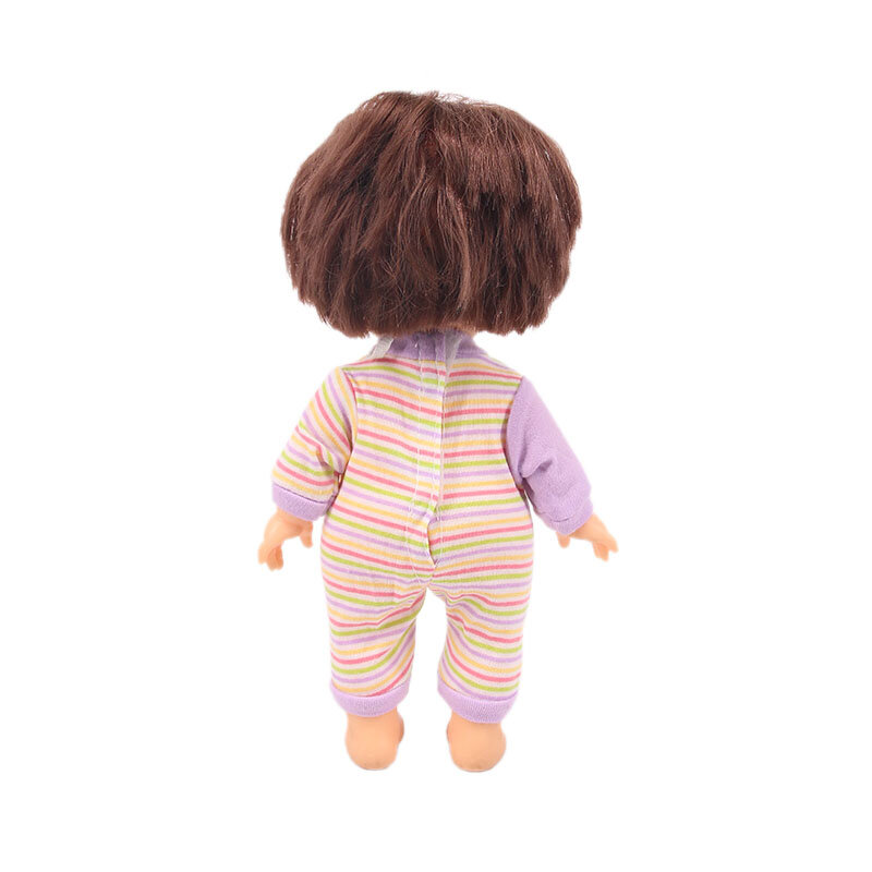 Lalka zimowa piżama pasuje do 25Cm Mellchan Baby Nenuco Doll Hermanita laleczka bobas akcesoria odzież dla dziewczynek do naszego pokolenia